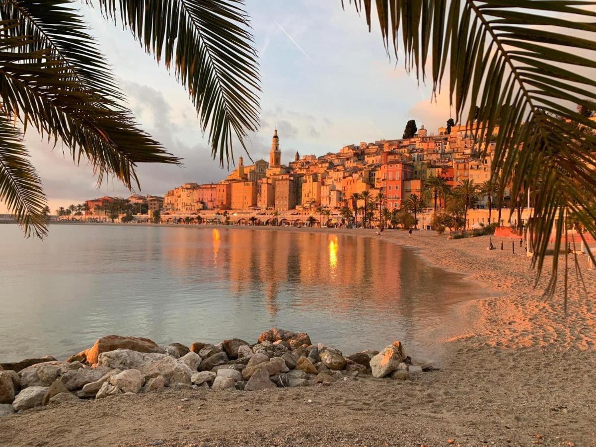 Montee Fleurie Lägenhet Menton Exteriör bild