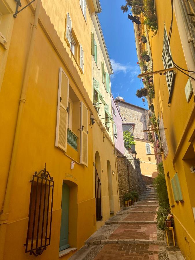 Montee Fleurie Lägenhet Menton Exteriör bild